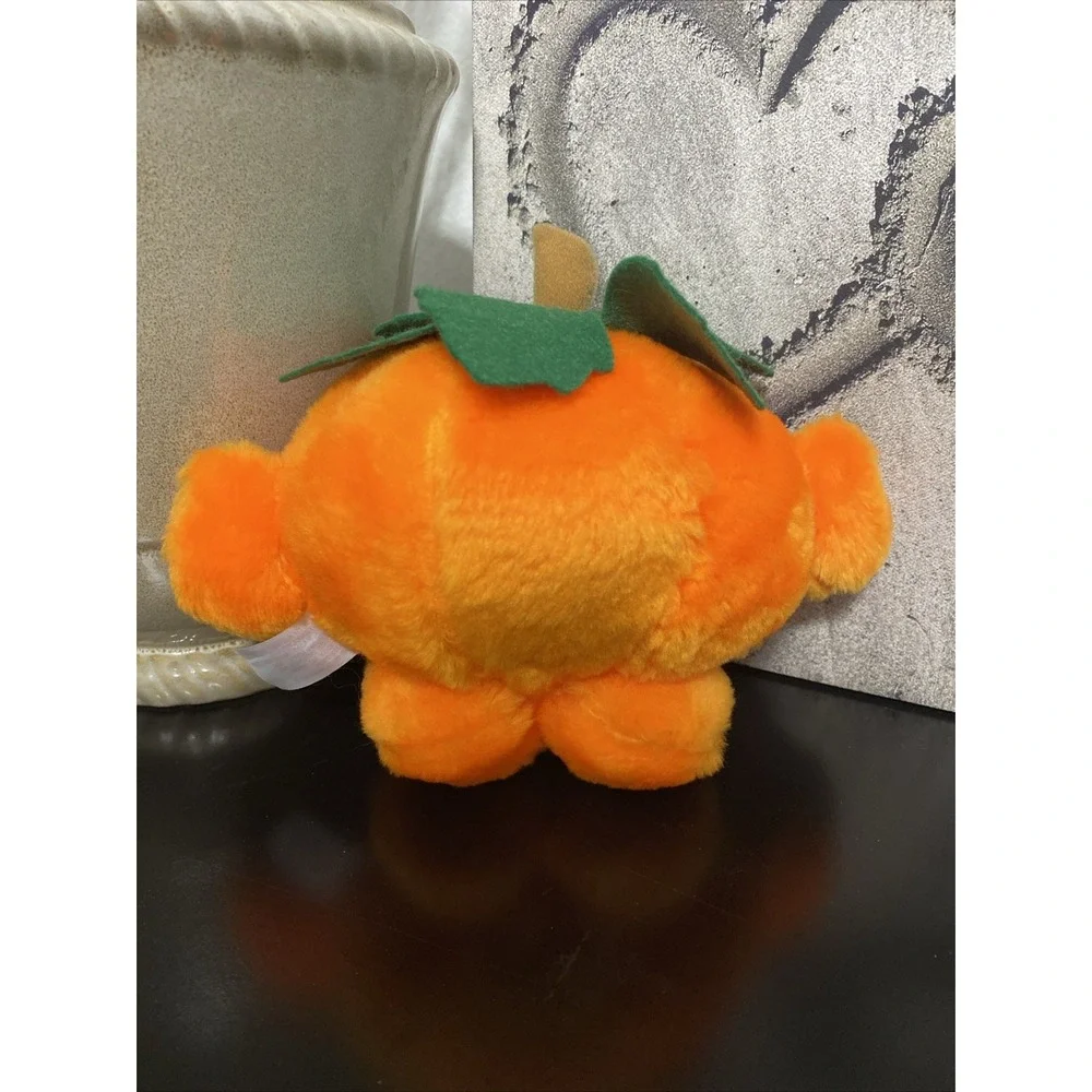 Vintage DanDee Halloween Pumpkin Plush Stuffed‎ Animal Dan Dee